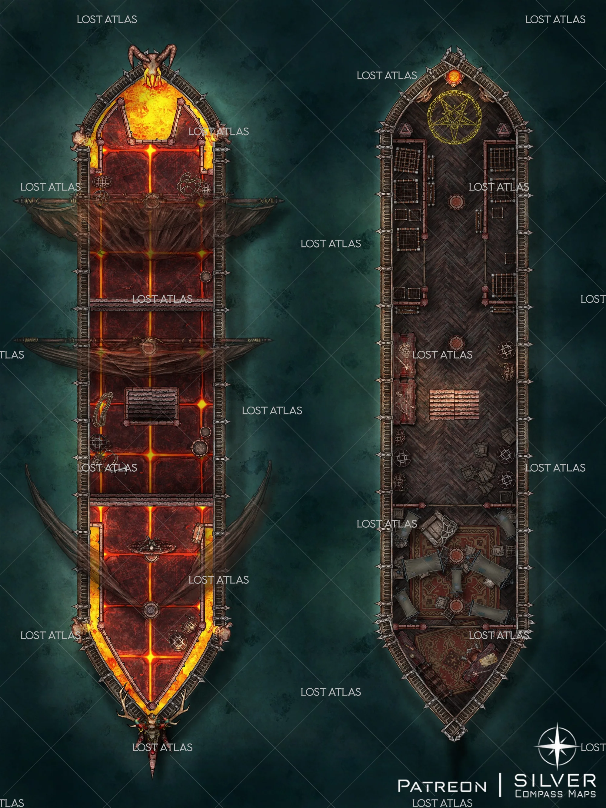 Mapa De Deadpool Atlas Pirata