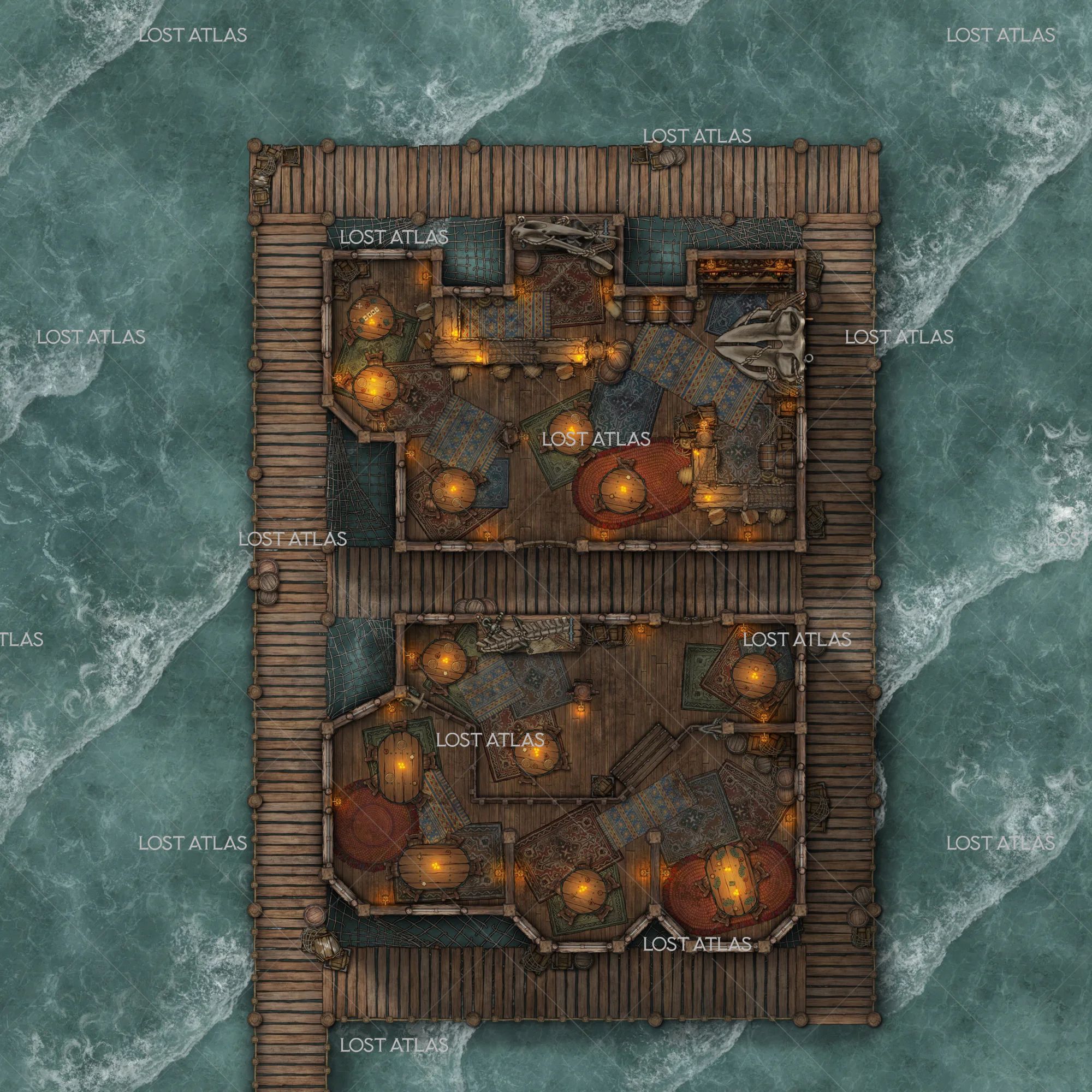 Mapa De Deadpool Atlas Pirata